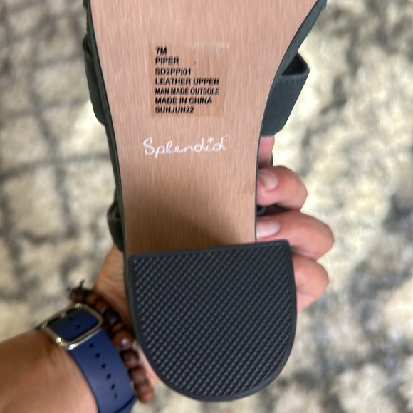 Splendid Piper Green Suede Heel - Picture 9 of 11